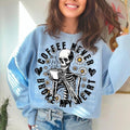 Coffee Never Broke My Heart DTF Transfers - THIS IS NOT A SHIRT Hoodie, Sweatshirt | GrindPrints.com