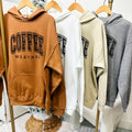 Coffee Weather Graphic Hoodie T-Shirts, Sweatshirt | GrindPrints.com