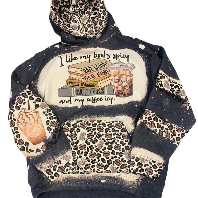 Coffee and Books Hoodie T-Shirts, Sweatshirt | GrindPrints.com