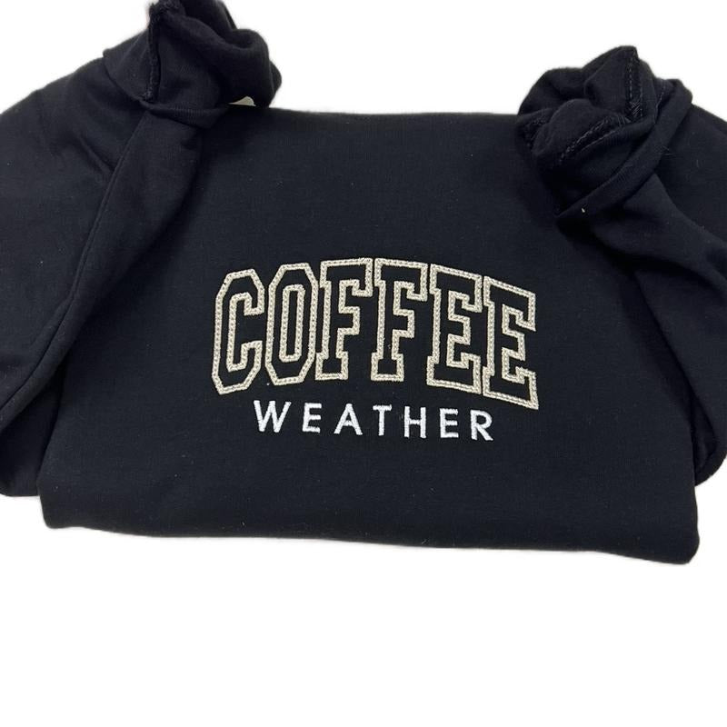 Coffee embroidered sweater T-Shirts, Hoodie, Sweatshirt | GrindPrints.com
