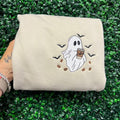 Coffee ghost embroidered sweater T-Shirts, Hoodie, Sweatshirt | GrindPrints.com
