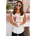 Coffee is My Valentine V-Neck T-Shirts, Hoodie, Sweatshirt | GrindPrints.com