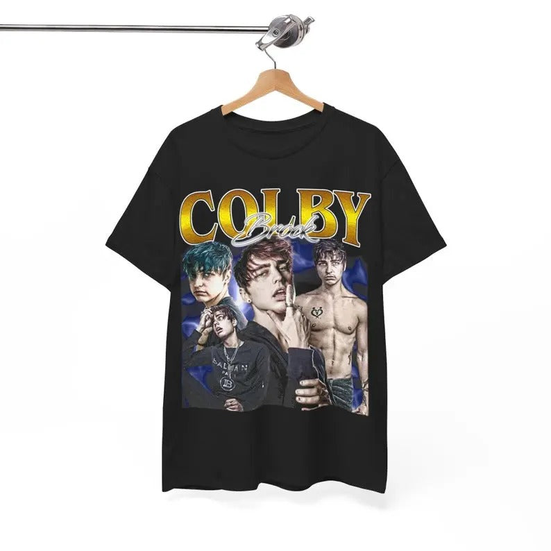 Colby Brock Shirt Bootleg Vintage Shirt, Unisex Shirt Hoodie, Sweatshirt | GrindPrints.com