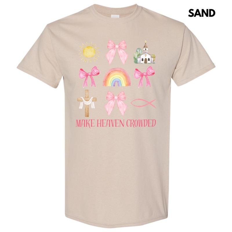 Collage Make Heaven Crowded Gildan Short Sleeve T-Shirt 'NLB' Hoodie, Sweatshirt | GrindPrints.com