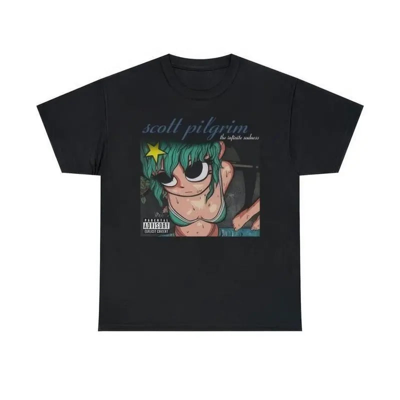 Collection Scott Pilgrim Deftones Tee, trending t-shirt, summer tee Hoodie, Sweatshirt | GrindPrints.com