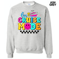 Colorful Cruise Mode Sweatshirt 'NLB' T-Shirts, Hoodie | GrindPrints.com