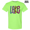 Colorful Lake Gildan Short Sleeve T-Shirt 'NLB' Hoodie, Sweatshirt | GrindPrints.com