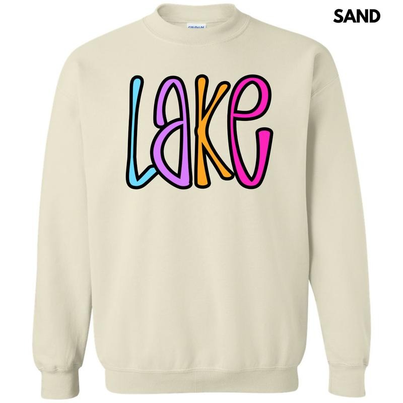 Colorful Lake Sweatshirt 'NLB' T-Shirts, Hoodie | GrindPrints.com