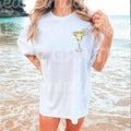 Colorful Margarita Sippin' With Patch DTF Transfers - THIS IS NOT A SHIRT Hoodie, Sweatshirt | GrindPrints.com