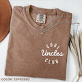 Comfort Color Cool Uncles Club T-shirt, Pregnancy Announcement T-shirt For Uncle, Cool Uncle Tee, New Uncle Tee, Gift For...