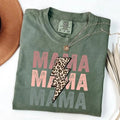 Comfort Color Mama T-shirt, Cute Mom T-shirt, Mom Life Tee, Gift For Mama, Casual Mom, Graphic Mama Tee, Mother's Day...