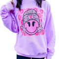 Comfort Colors- XOXO Peace Graphic Sweatshirt T-Shirts, Hoodie | GrindPrints.com