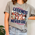 Comfort Colors 1990s Sandlot Legends Never Die Squad Crew Shirt Best Price Hoodie, Sweatshirt | GrindPrints.com
