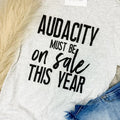 Comfort Colors Audacity Graphic Tee Hoodie, Sweatshirt | GrindPrints.com