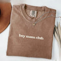 Comfort Colors Boy Moms Club Shirt, Boy Mom T-shirt, Mom Of Boys Tee, Mother's Gift Trendy Mama Tee, Cute Mom T-shirt,...