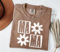 Comfort Colors Checker Mama TShirt, Mama Shirt, floral mama Tee, floral checker trendy Shirt Hoodie, Sweatshirt