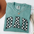 Comfort Colors Checkered Dad T-Shirt, Dad Tee, Fathers Day Gifts, Gift For Dad, Fathers Day TShirt, Birthday Gift for...