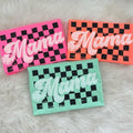 Comfort Colors Checkered Mama Comfort Color Mother's Day T-Shirt Womenswear Fashion Tops Hoodie, Sweatshirt | GrindPrints.com
