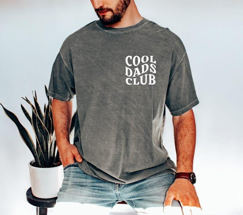 Comfort Colors Cool Dads Club Shirt, Funny Husband Shirt, Gift for Him, Father's Day Gift, Daddy Shirt, Dad to be, Cool...