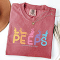 Comfort Colors Dachshund Peeps Shirt, Dog Bunny Shirt, Easter Dachshund Shirt, Easter Dog T-Shirt Hoodie, Sweatshirt