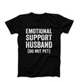 Comfort Colors Emotional Support Husband T-Shirt, Funny Husband Shirt, Cool Husband Gift, Gift From Wife, Husband...
