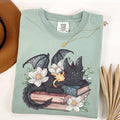 Comfort Colors Fantasy Book Dragon Shirt Fantasy Dragon Book Lover Shirt Wingspan Bookish Shirt Booktok Book Bookworm T-Shirts, Hoodie, Sweatshirt