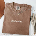 Comfort Colors Godmama T-Shirt, Best Godmama T-Shirt for Baptism, Godmother Gift