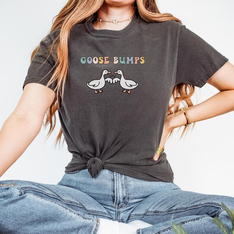 Comfort Colors Goose Bumps Shirt, Goose Shirt, Yeed Your Last Haw, Silly Goose Shirt, Farm Girl Shirt, Gift for Wife...