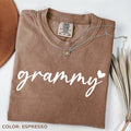 Comfort Colors Grammy T-Shirt, Trendy Granny Clothes, Grandma T-Shirt, Cool Gigi Outfits, Nana Gift Idea, Lovely Mimi...