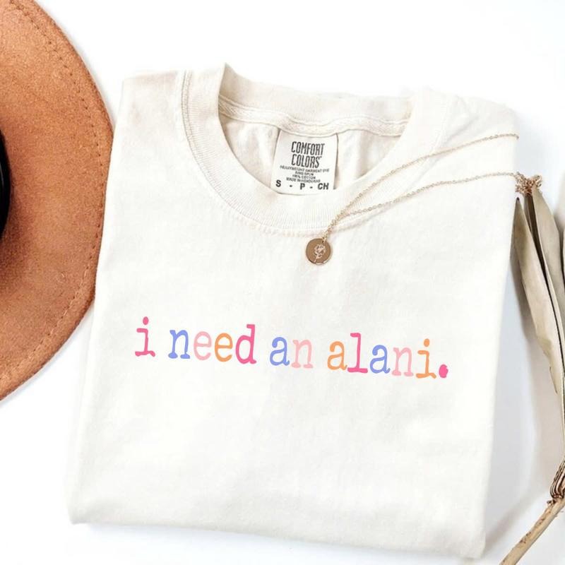 Comfort Colors I Need An Alani T-shirt Gift For Alani Fan Energy Drink Fan Gift Vintage Summer Tee Summer Viber Top...