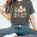 Comfort Colors Inclusion Isn't Scary Halloween Shirt,  Bella Canvas SLP Halloween Shirt, Halloween Sped Teacher Tee,...