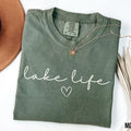 Comfort Colors Lake Life T-Shirt, On The Lake Tee, Travel Lover Outfit, Gift For Adventurer, Family Travel Apparel,...