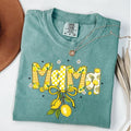 Comfort Colors Lemon Mama Shirt Summer Mama Lemon Bow Mom T-Shirts, Hoodie, Sweatshirt