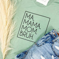 Comfort Colors Ma Mama Mom Bruh Graphic Tee Hoodie, Sweatshirt | GrindPrints.com