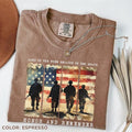 Comfort Colors Memorial Day Shirt, Land Of The Brave Tee, Patriotic American Flag Shirt, Army, Heart Memorial Day Tee,...