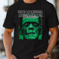 Comfort Colors Men's The Monster Frankenstein Cotton Graphic T-Shirt Top Hoodie, Sweatshirt | GrindPrints.com