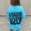 Comfort Colors Mixture Graphic Tee Hoodie, Sweatshirt | GrindPrints.com