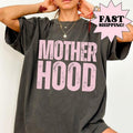 Comfort Colors Motherhood Shirt, Trendy Mama Tshirt, Mom Life Tee, Oversized Graphic Mom T-shirt, Motherhood T Shirt,...