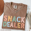 Comfort Colors Snack Dealer T-Shirt, Funny Mom T-Shirt, Mom of Twins Triplets Gift, Mothers Day Shirt, Cute Mom Tee,...