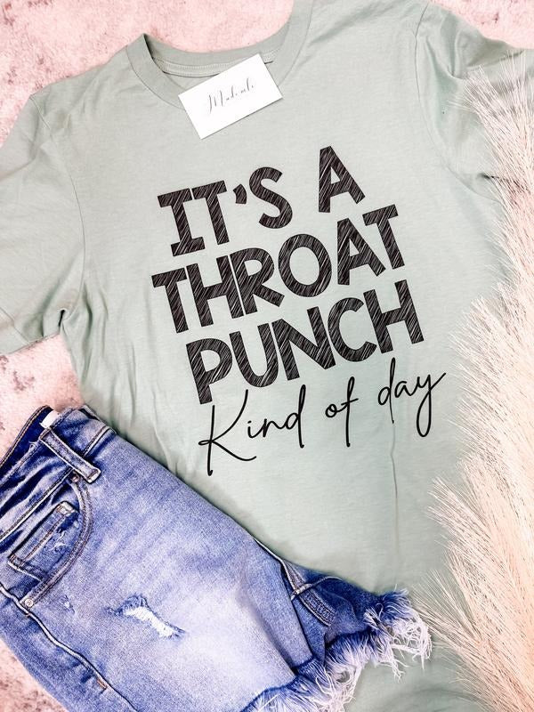 Comfort Colors Throat Punch Graphic Tee Hoodie, Sweatshirt | GrindPrints.com