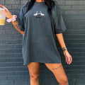 Comfort Colors Women's Goosebumps Graphic T-Shirt - Short Sleeve Casual Cotton Tee Hoodie, Sweatshirt | GrindPrints.com