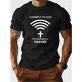 Comfort Fit Pure Cotton Soft Breathable Connect God Print Made USA T-Shirts, Hoodie, Sweatshirt