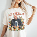 Comfort color Bernie Sanders, Fight Oligarchy Tour Shirt, Resist, Protest, Eat The Rich, Fu*k Trump, Anti Trum, Bernie...