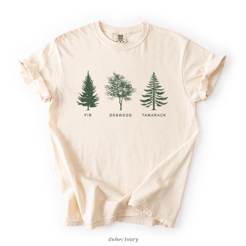Comfort color Subtle Anti Trum shirt, FDT shirt, Fir Dogwood Tamarack Shirt, Nature Tee, National Park Style Shirt...