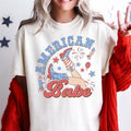 Comfort colors American Babe short sleeve casual cotton graphic tshirt Hoodie, Sweatshirt | GrindPrints.com