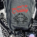 Comfort colors Don't Be Crabby Graphic Tee - Short Sleeve, Crew Neck, Cotton, Loose Fit, Casual, Lightweight, Machine...
