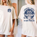 Comfort colors Houston I have so many problems (blue design) short sleeve cotton casual graphic tee Hoodie, Sweatshirt