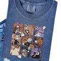 Comfort colors Nightmare Before Christmas collage short sleeve casual cotton graphic tshirt Hoodie, Sweatshirt