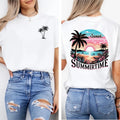Comfort colors beach in summertime short sleeve cotton casual graphic tshirt Hoodie, Sweatshirt | GrindPrints.com