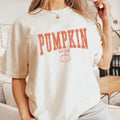 Comfort colors distressed pumpkin spice short sleeve casual cotton graphic tshirt Hoodie, Sweatshirt | GrindPrints.com